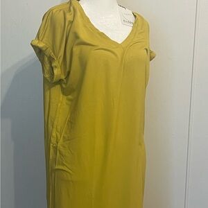 Ellison casual maxi dress with slit on both sides